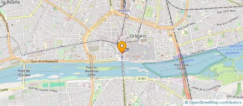 localisation de l'entreprise MADAME OLGA SIMANTOB à ORLEANS