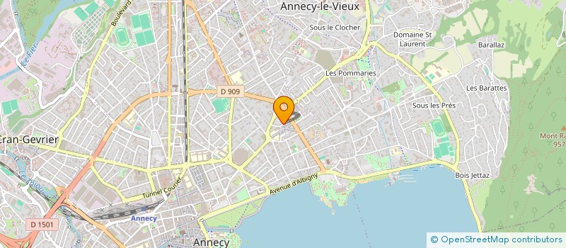 localisation de l'entreprise MADAME OLGA SIVKOVA  ANNECY