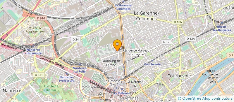 localisation de l'entreprise MADAME OLGA SOMOGYI à COURBEVOIE