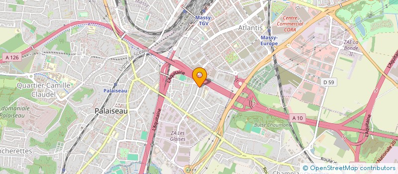 localisation de l'entreprise MADAME OLGA STEPANOVA à PALAISEAU