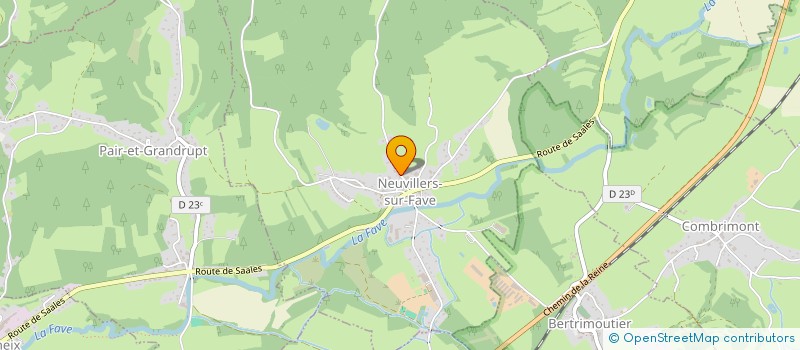 localisation de l'entreprise MADAME OLGA STEPANOVA  NEUVILLERS-SUR-FAVE