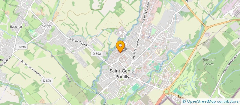localisation de l'entreprise MADAME OLGA TAGIROVA à SAINT-GENIS-POUILLY
