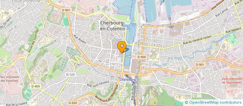 localisation de l'entreprise MADAME OLGA TANGUY  CHERBOURG-EN-COTENTIN