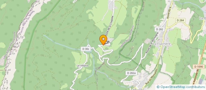 localisation de l'entreprise MADAME OLGA TCHIKICHEVA  SAINTE-MARIE-DU-MONT