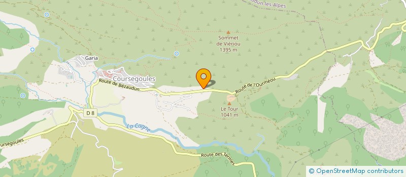 localisation de l'entreprise MADAME OLGA THUNE-LARSEN  COURSEGOULES