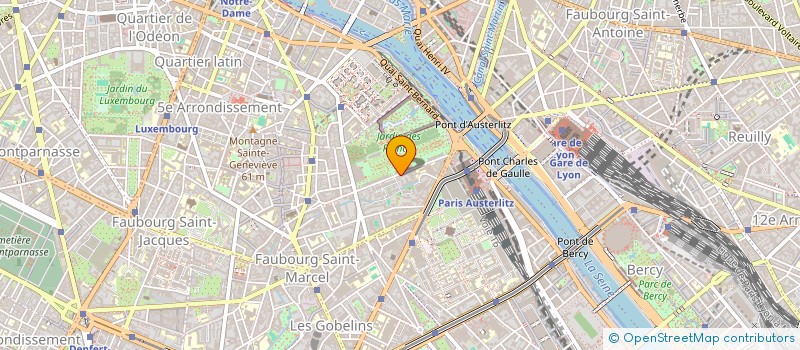 localisation de l'entreprise MADAME OLGA TOLSTOVA  PARIS