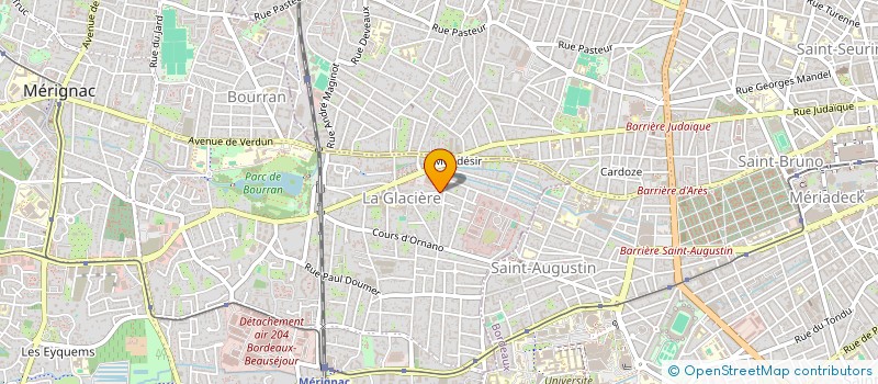 localisation de l'entreprise MADAME OLGA TULINA  MERIGNAC