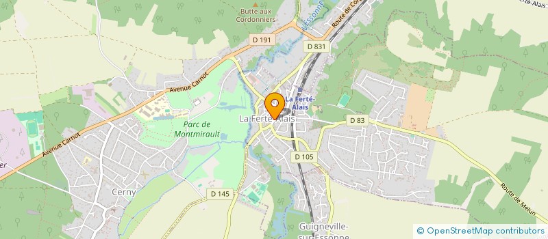 localisation de l'entreprise MADAME OLGA VALLECILLOS HENESTROSA à LA FERTE-ALAIS