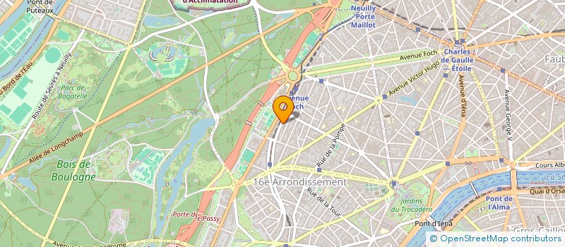 localisation de l'entreprise MADAME OLGA VAN BENTUM  PARIS