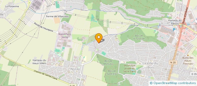 localisation de l'entreprise MADAME OLGA VIGNE à LA VILLE-DU-BOIS