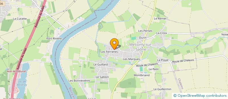 localisation de l'entreprise MADAME OLGA-VIOLETA MARDONES FIGUEROA à MESSIMY-SUR-SAONE