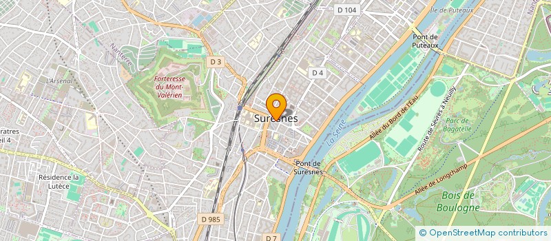 localisation de l'entreprise MADAME OLGA YUMOVA à SURESNES