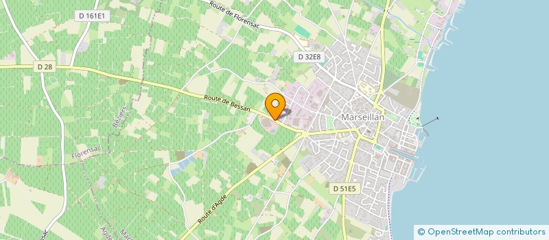 localisation de l'entreprise MADAME OLGA ZABORSKAYA à MARSEILLAN