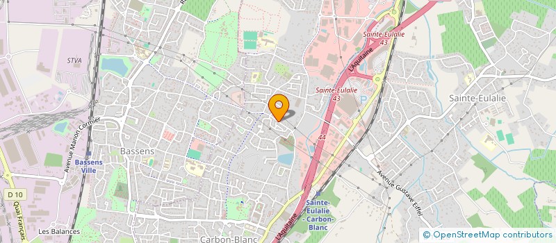 localisation de l'entreprise MADAME OLHA NIKUTINA  CARBON BLANC