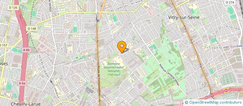 localisation de l'entreprise MADAME OLHA PROFATILOVA à VITRY-SUR-SEINE