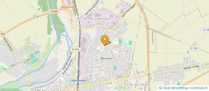 localisation de l'entreprise MADAME OLHA REKUBRATSKA à CHATEAUDUN