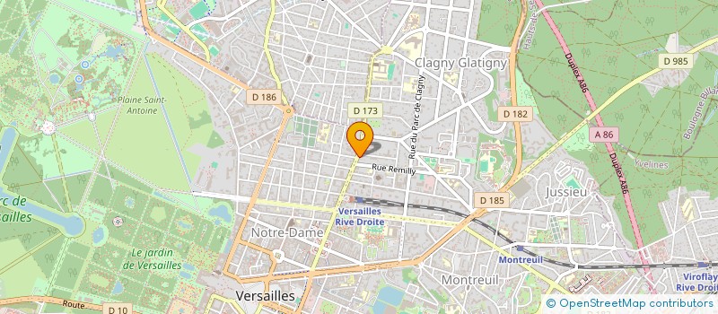 localisation de l'entreprise MADAME OLHA SHAPORENKO  SAINT-GERMAIN-EN-LAYE