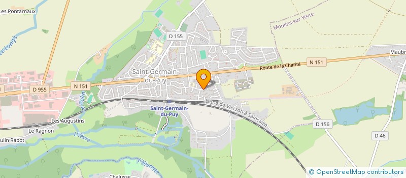 localisation de l'entreprise MADAME OLHA ZAKREVSKA  SAINT-GERMAIN-DU-PUY