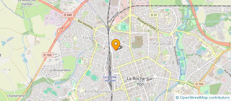 localisation de l'entreprise MADAME OLI RAKOTONIRINA à LA ROCHE-SUR-YON