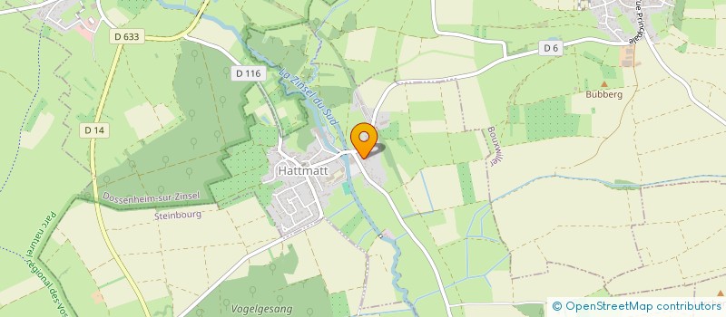 localisation de l'entreprise MADAME OLIGUE BONHEUR NGO NDOUMI  HATTMATT