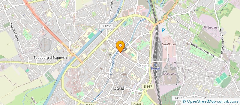 localisation de l'entreprise MADAME OLIMPIA OLSZYK  DOUAI