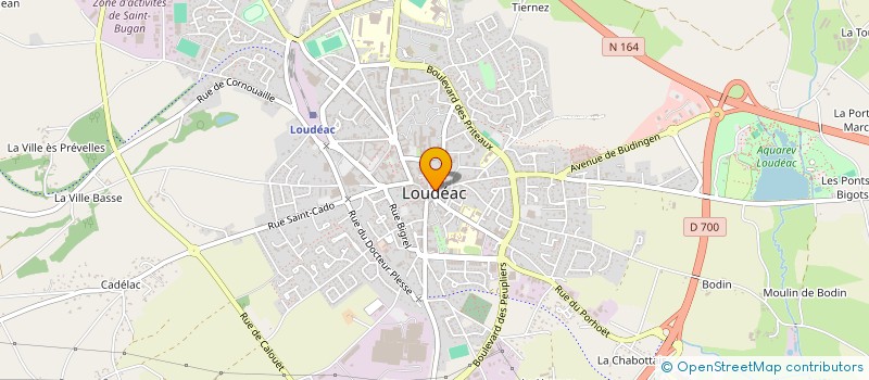 localisation de l'entreprise MADAME OLIN NAYELI SOSA CHAVIRA à LOUDEAC
