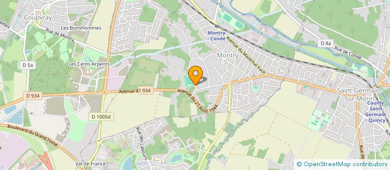 localisation de l'entreprise MADAME OLIVE BEHENGA  MONTRY