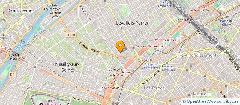 localisation de l'entreprise MADAME OLIVIA ACKER à LEVALLOIS-PERRET