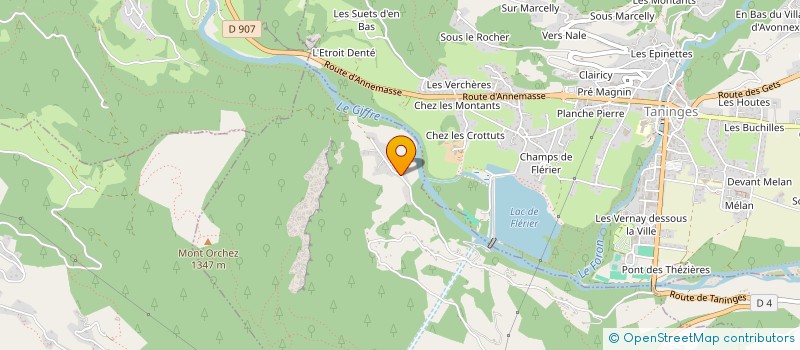 localisation de l'entreprise MADAME OLIVIA AIGOUY  CHATILLON-SUR-CLUSES