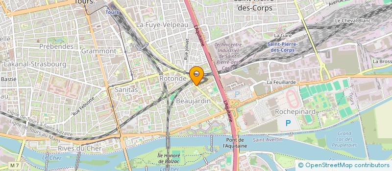 localisation de l'entreprise MADAME OLIVIA AKPA  TOURS