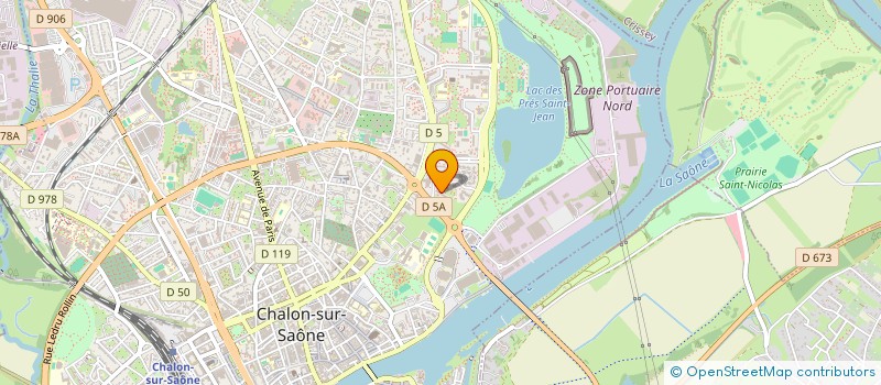 localisation de l'entreprise MADAME OLIVIA ALBEJANO à CHALON-SUR-SAONE
