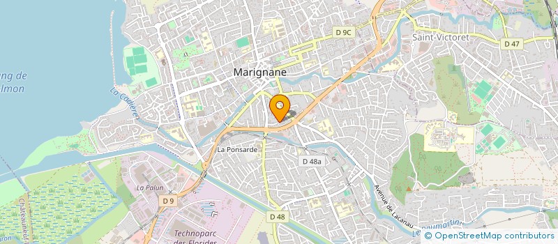 localisation de l'entreprise MADAME OLIVIA ALLOT à MARIGNANE