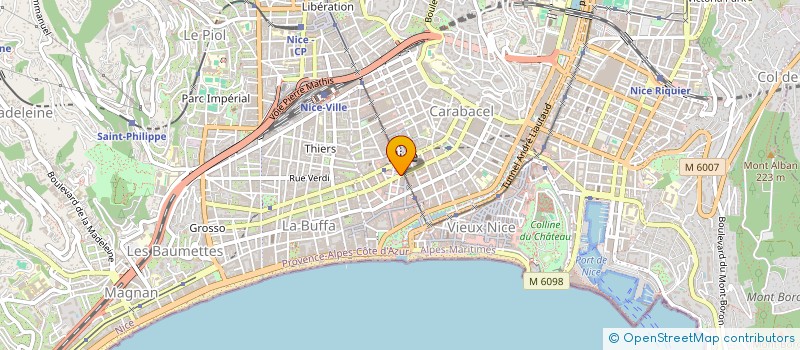 localisation de l'entreprise MADAME OLIVIA ANDREOLI à NICE