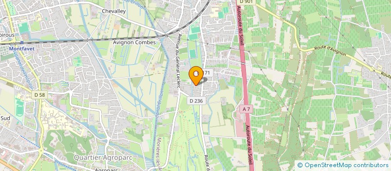 localisation de l'entreprise MADAME OLIVIA ANDUZE à MORIERES-LES-AVIGNON