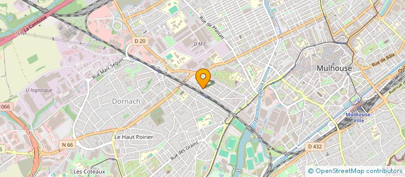 localisation de l'entreprise MADAME OLIVIA APATYEE  MULHOUSE