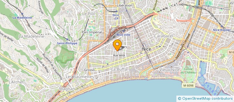 localisation de l'entreprise MADAME OLIVIA ARIETI  NICE