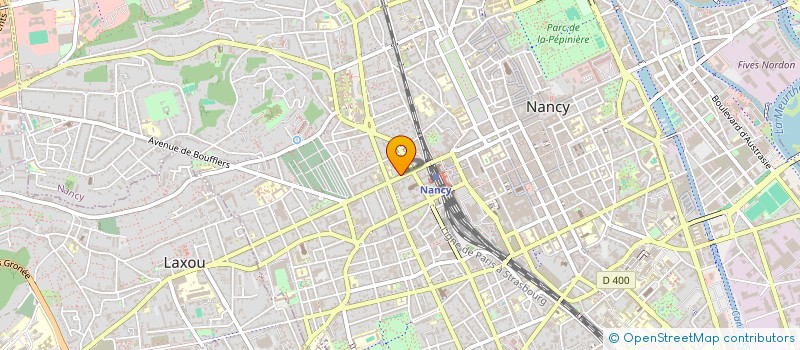 localisation de l'entreprise MADAME OLIVIA AUBRY  NANCY