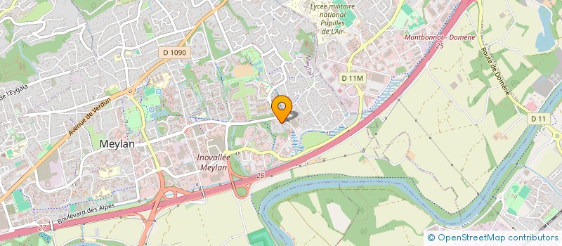 localisation de l'entreprise MADAME OLIVIA BARBIER à MEYLAN