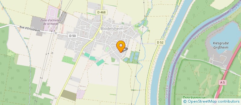 localisation de l'entreprise MADAME OLIVIA BARCHE  BLODELSHEIM