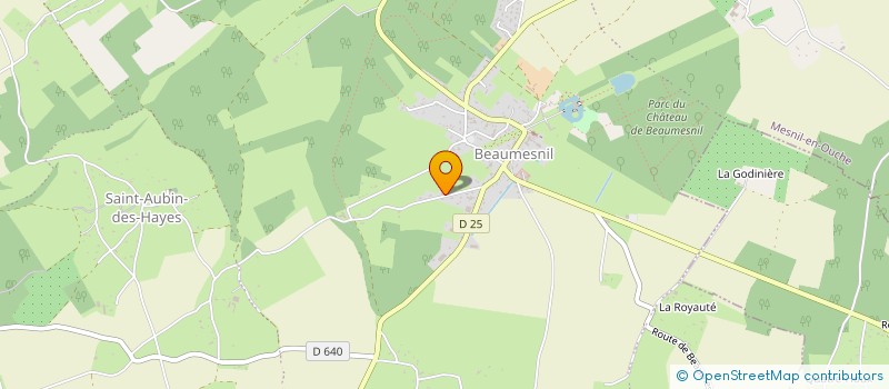 localisation de l'entreprise MADAME OLIVIA BARETTE  MESNIL-EN-OUCHE