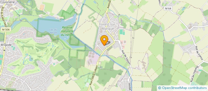 localisation de l'entreprise MADAME OLIVIA BARGIBANT  FOREST-SUR-MARQUE