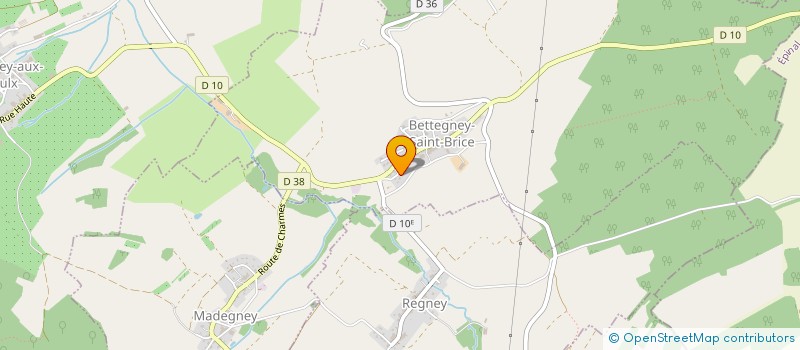 localisation de l'entreprise MADAME OLIVIA BATTU  BETTEGNEY-SAINT-BRICE