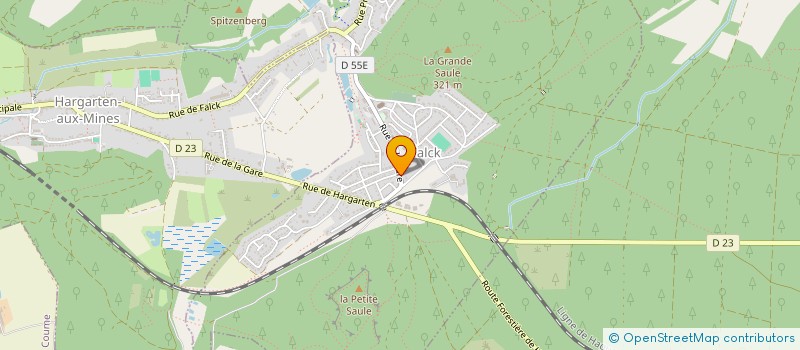 localisation de l'entreprise MADAME OLIVIA BELVO  FALCK