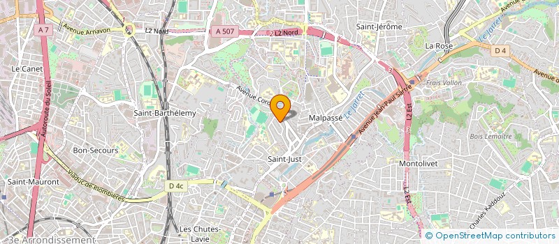 localisation de l'entreprise MADAME OLIVIA BENGLER  MARSEILLE