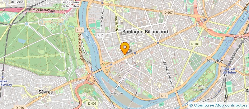 localisation de l'entreprise MADAME OLIVIA BERLIE à BOULOGNE-BILLANCOURT