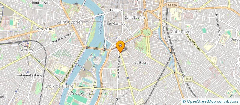 localisation de l'entreprise MADAME OLIVIA BERTY  TOULOUSE