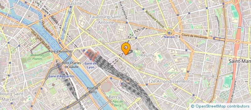 localisation de l'entreprise MADAME OLIVIA BIANCHI  PARIS