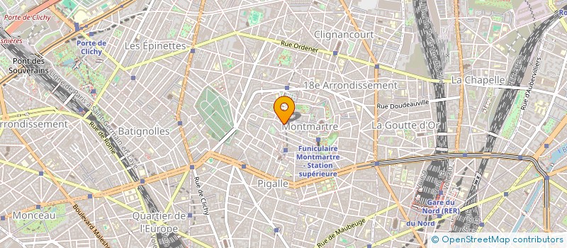 localisation de l'entreprise MADAME OLIVIA BLANC  PARIS