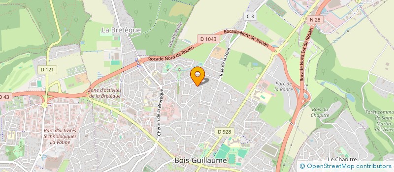localisation de l'entreprise MADAME OLIVIA BLANCKAERT à BOIS-GUILLAUME