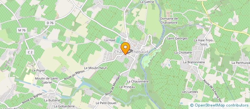 localisation de l'entreprise MADAME OLIVIA BOEGLIN à CHATEAU-THEBAUD